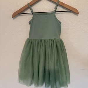 Charming Mint Green Kids Casual Dress